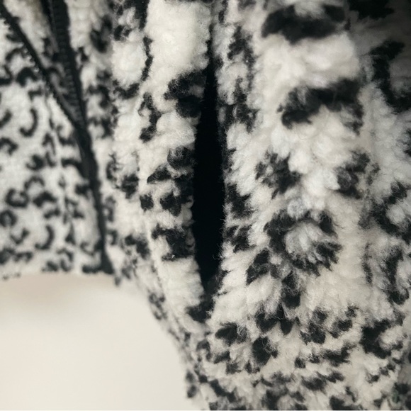 NWT Pacsun L.A. Hearts Leopard Jacket Women XS/S White/Black - Picture 8 of 12
